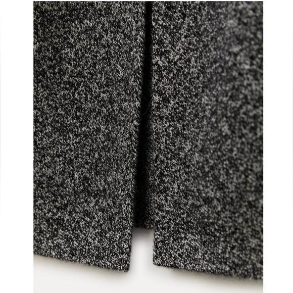 ZARA FLECKED 100% WOOL VEST - Picture 13 of 14